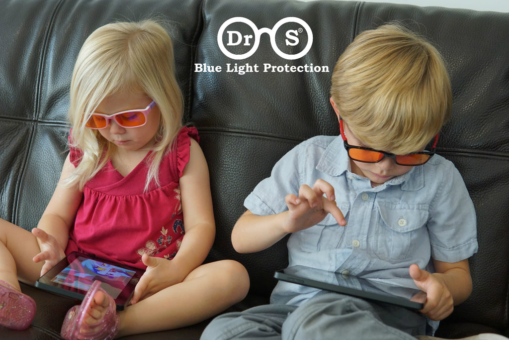 Unisex Kids Blue Blocking Glasses